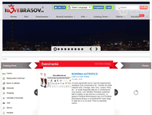 Tablet Screenshot of ilovebrasov.ro